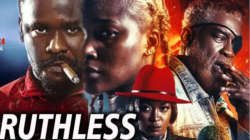 Ruthless 2024 Nigerian action movie poster